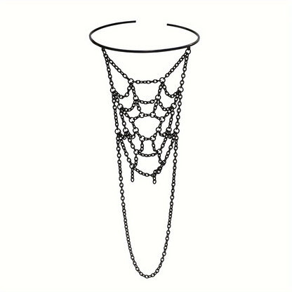 Gothic Spiderweb Arm Cuff