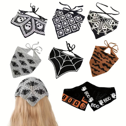 Knitted Spooky Headbands