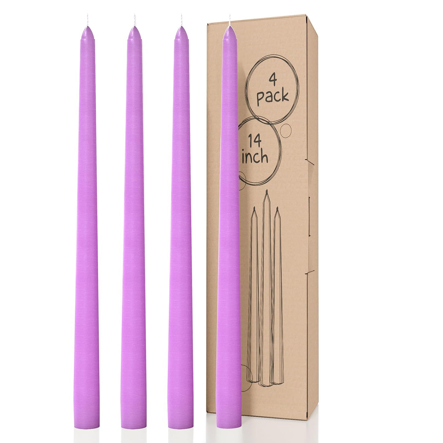 Taper Candles Set of 4