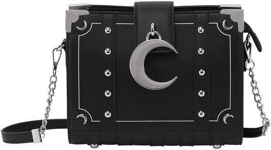 Myth Witch Spell Book Moon Handbag