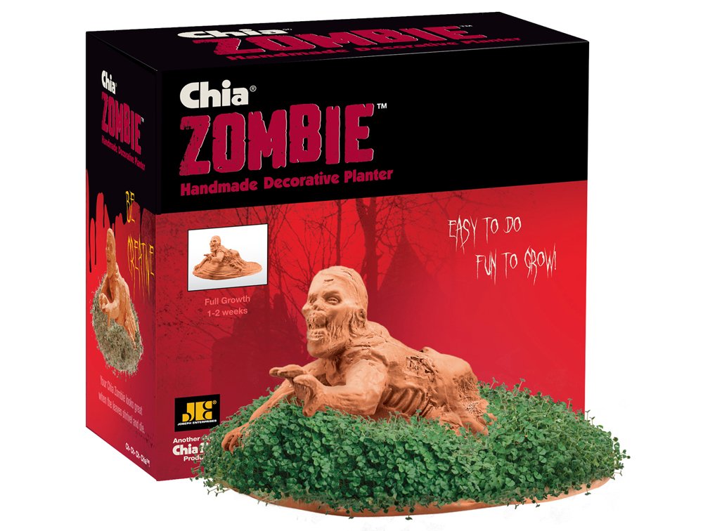 Spooky Chia Pets