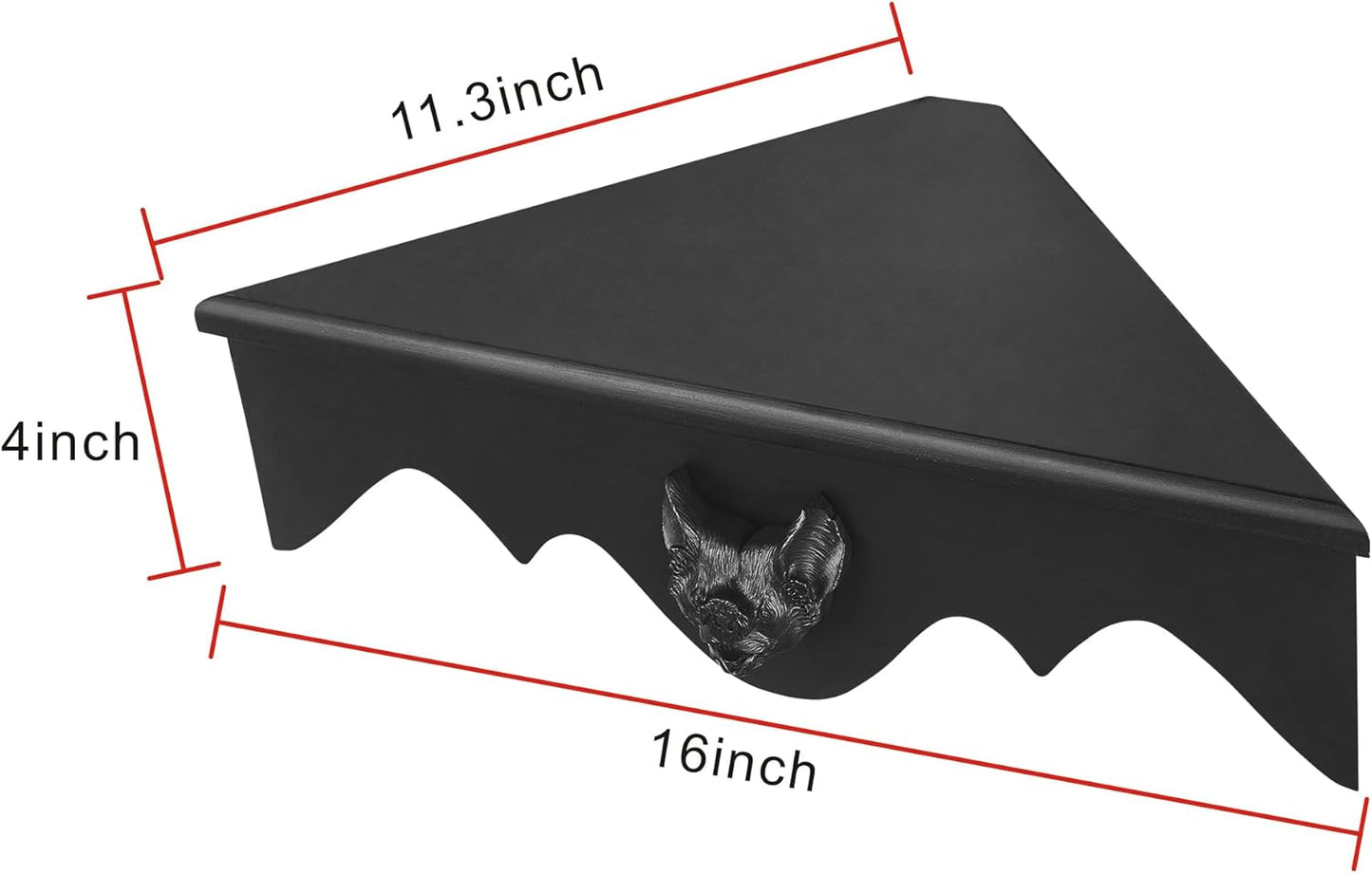 Bat Corner Shelf Set of 2