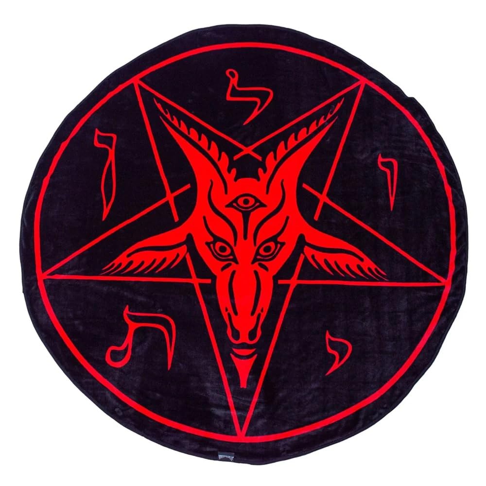 Baphomet Throw Blanket