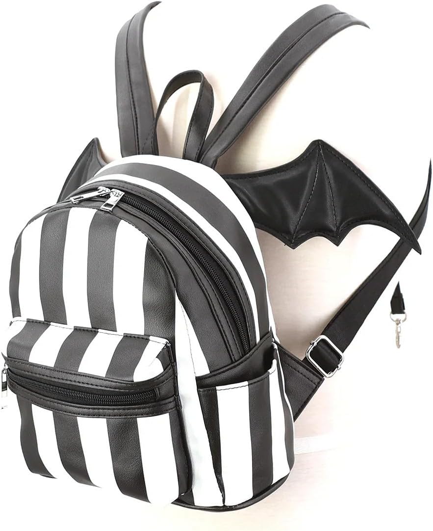 Bat Wing Striped Mini Backpack