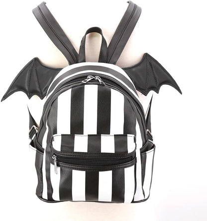 Bat Wing Striped Mini Backpack