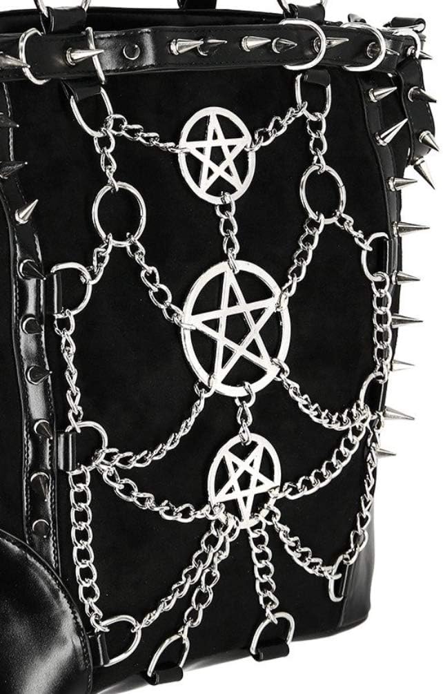 Chained Pentagram Occult Bag