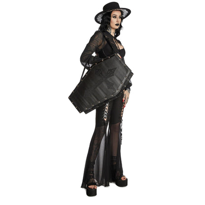 Dead Weight Coffin Weekender Duffle Bag