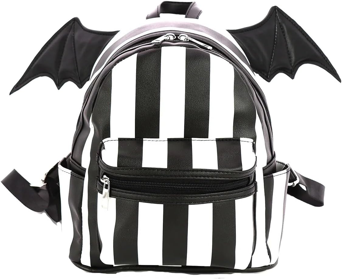 Bat Wing Striped Mini Backpack