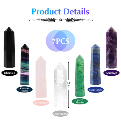 Healing Crystal Wands