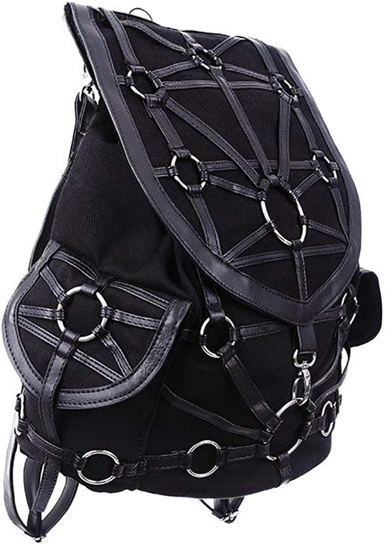 Harness Denim Backpack