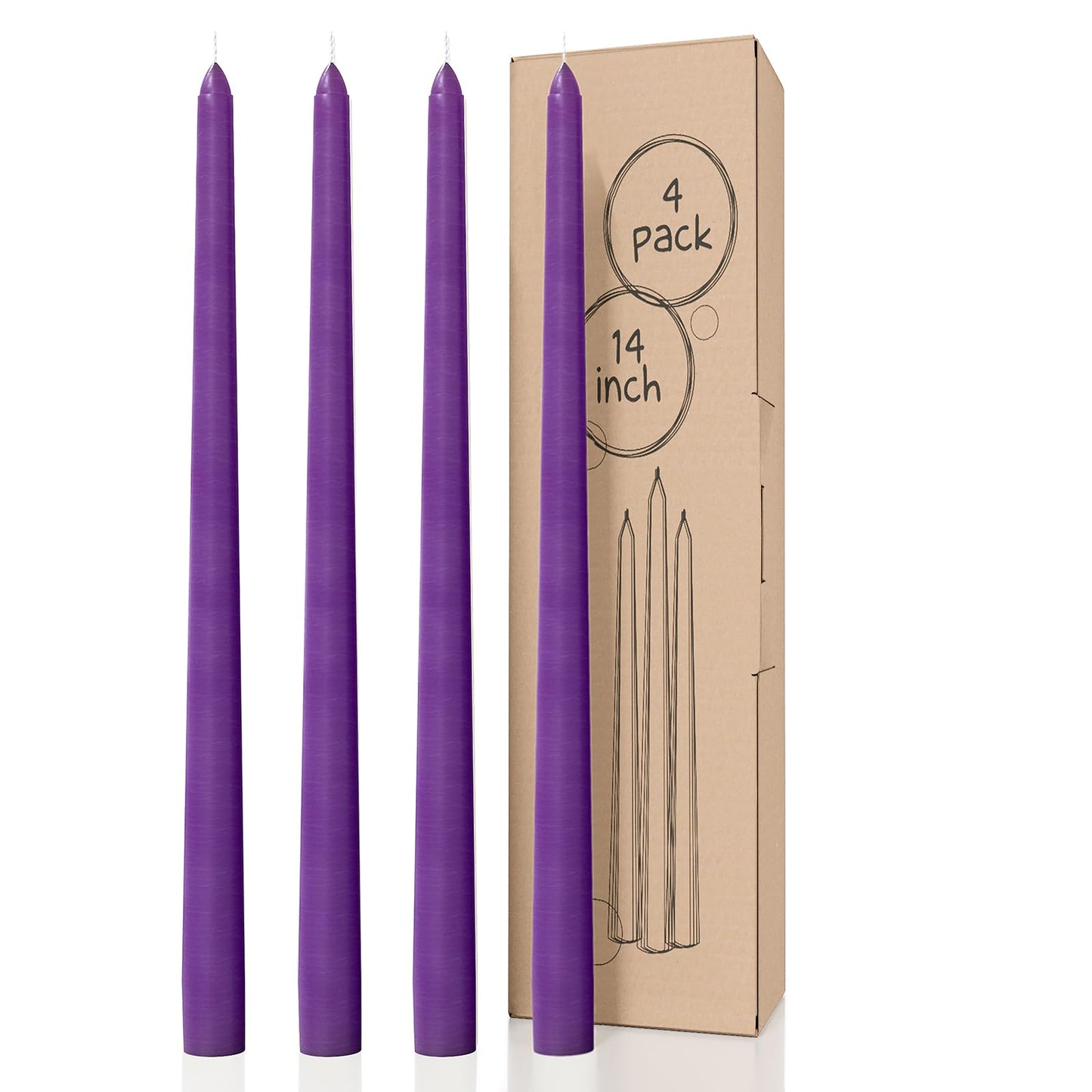 Taper Candles Set of 4