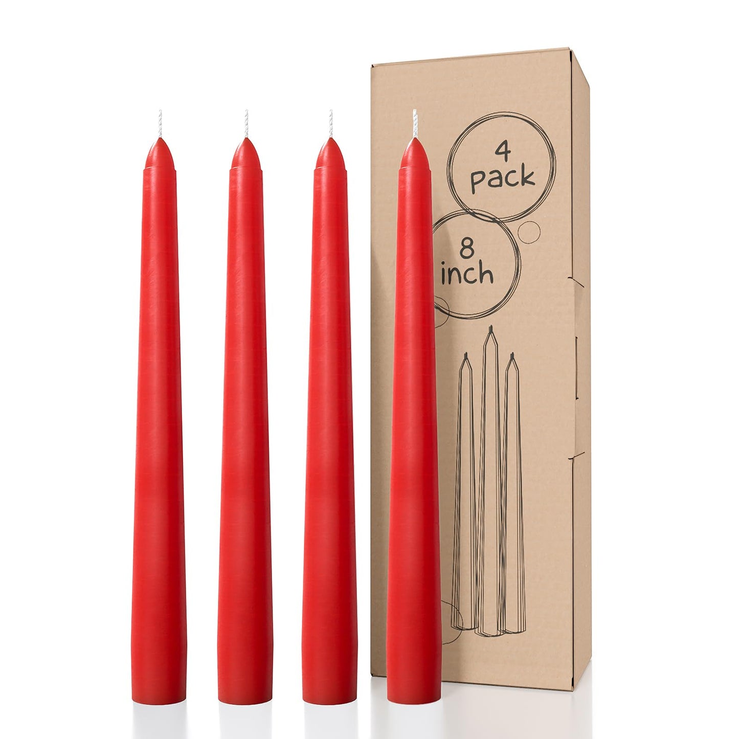 Taper Candles Set of 4