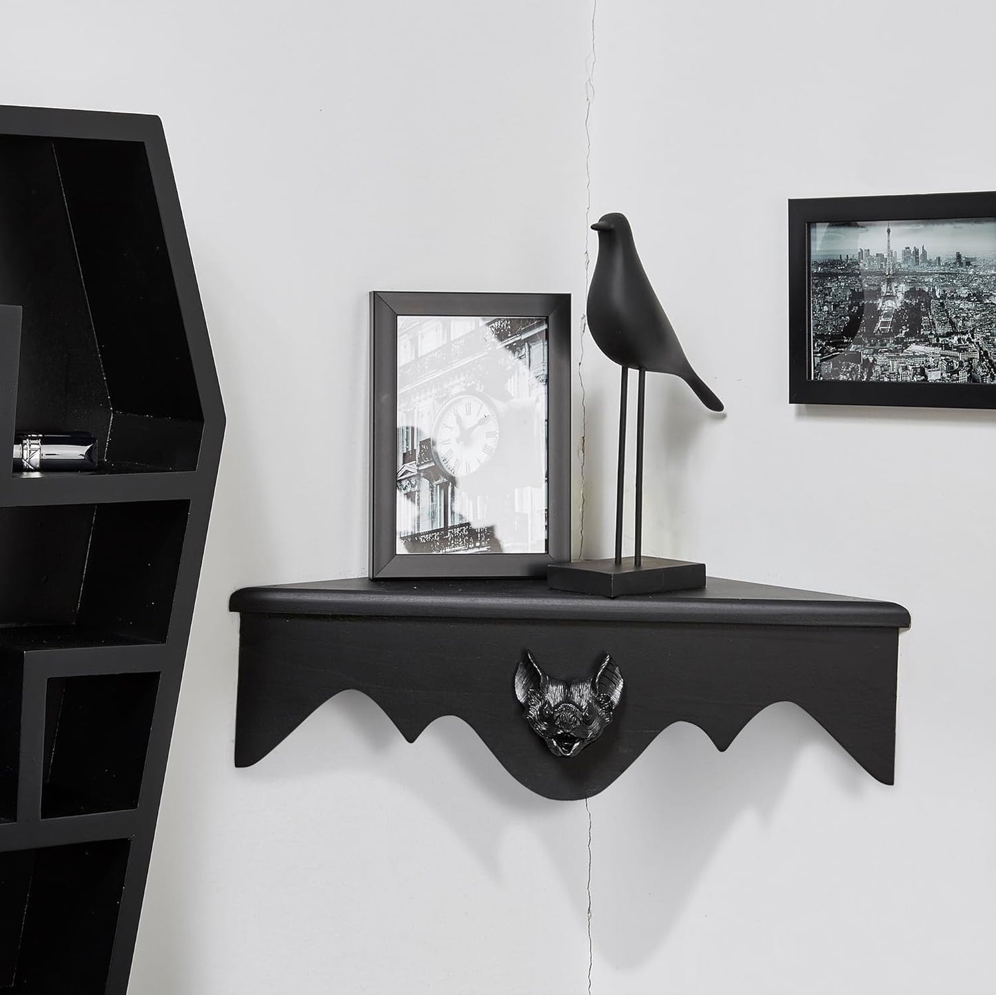 Bat Corner Shelf Set of 2