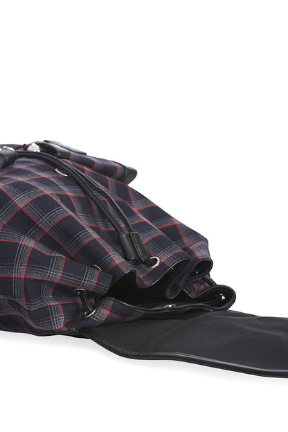 Punk Rebel Plaid Backpack