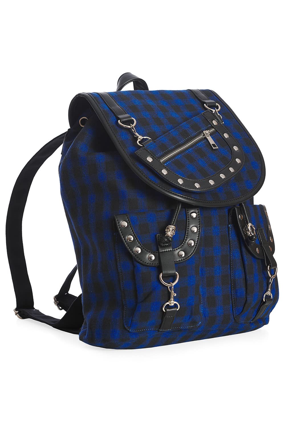 Punk Rebel Plaid Backpack