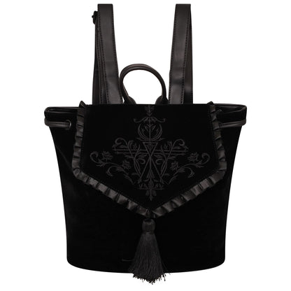 Magic Sigil Velvet Backpack