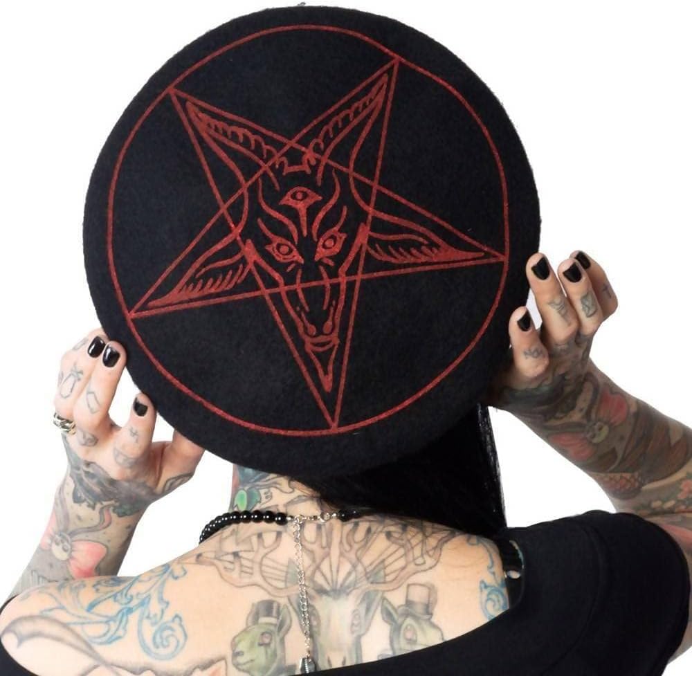 Pentagram Beret Hat