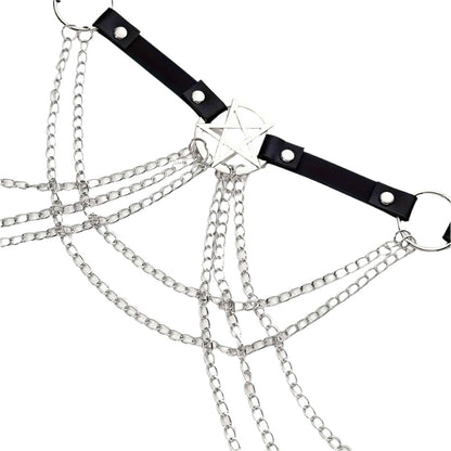 Pentagram Chain Belt