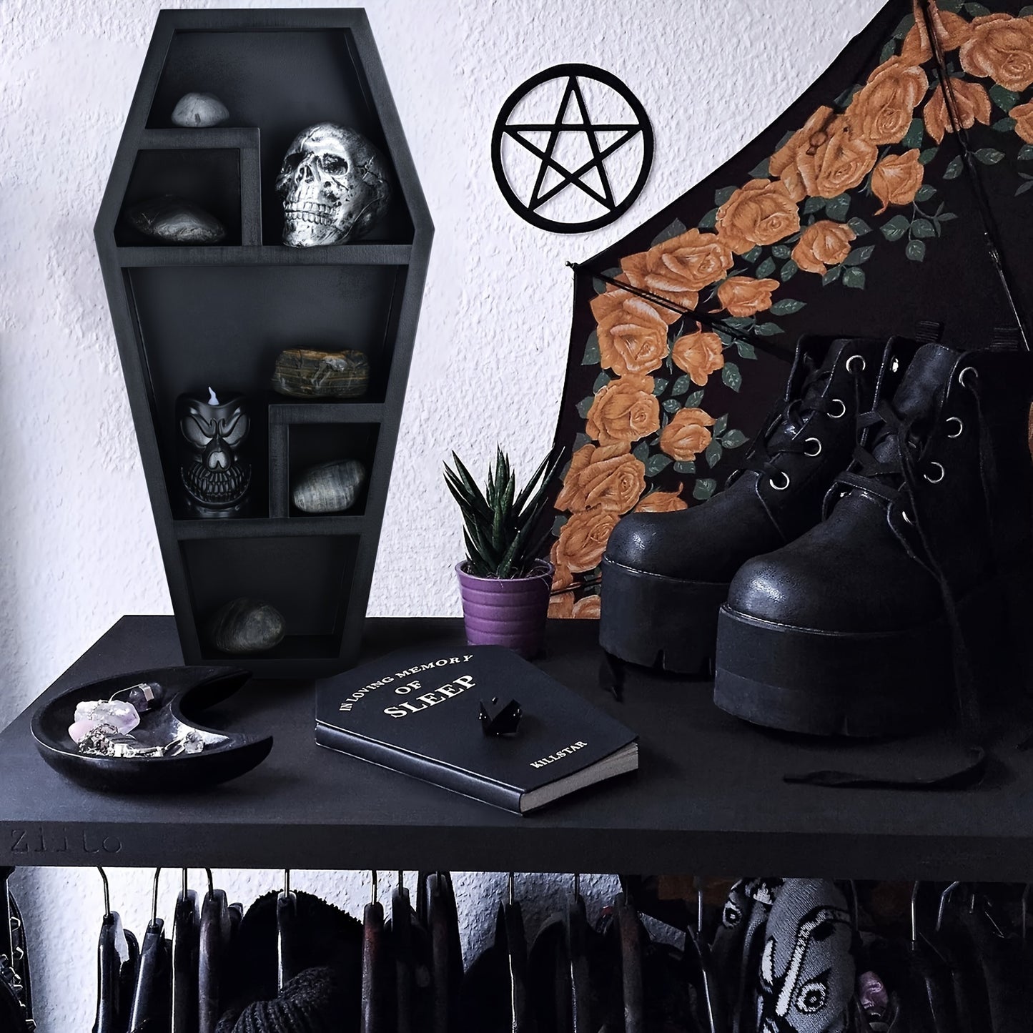 Large Coffin Shelf