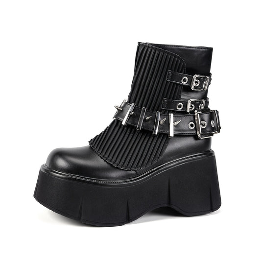 Vintage Punk Platform Boots