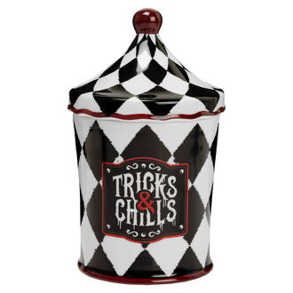 Tricks and Chills Cookie Jar