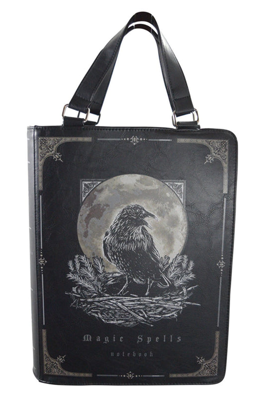 Raven Moon Magic Spells Book Bag