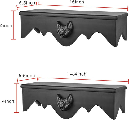 Bat Floating Shelf Set of 2