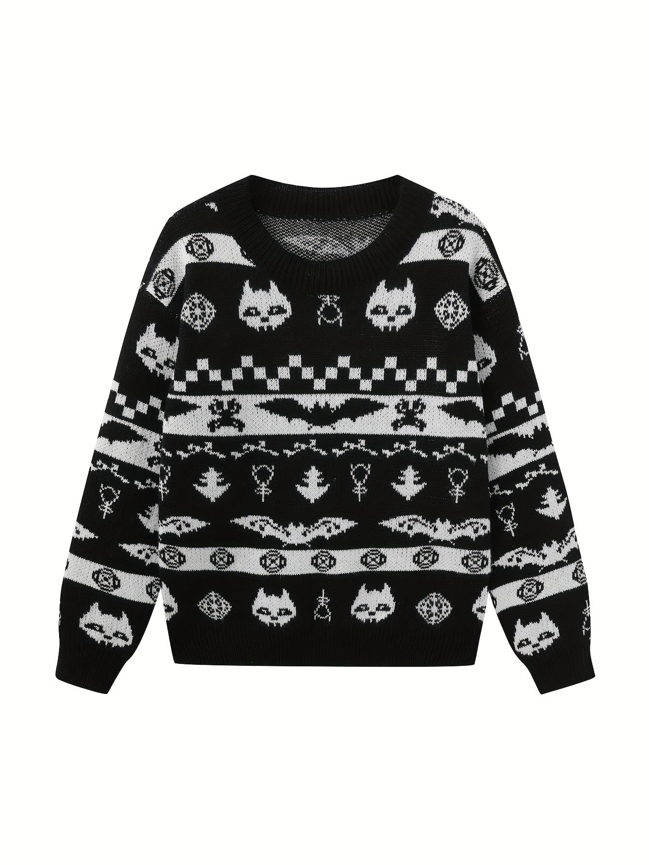 Gothic Batty Xmas Sweater