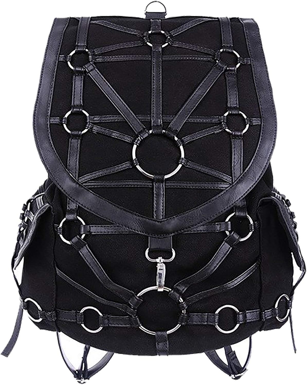 Harness Denim Backpack