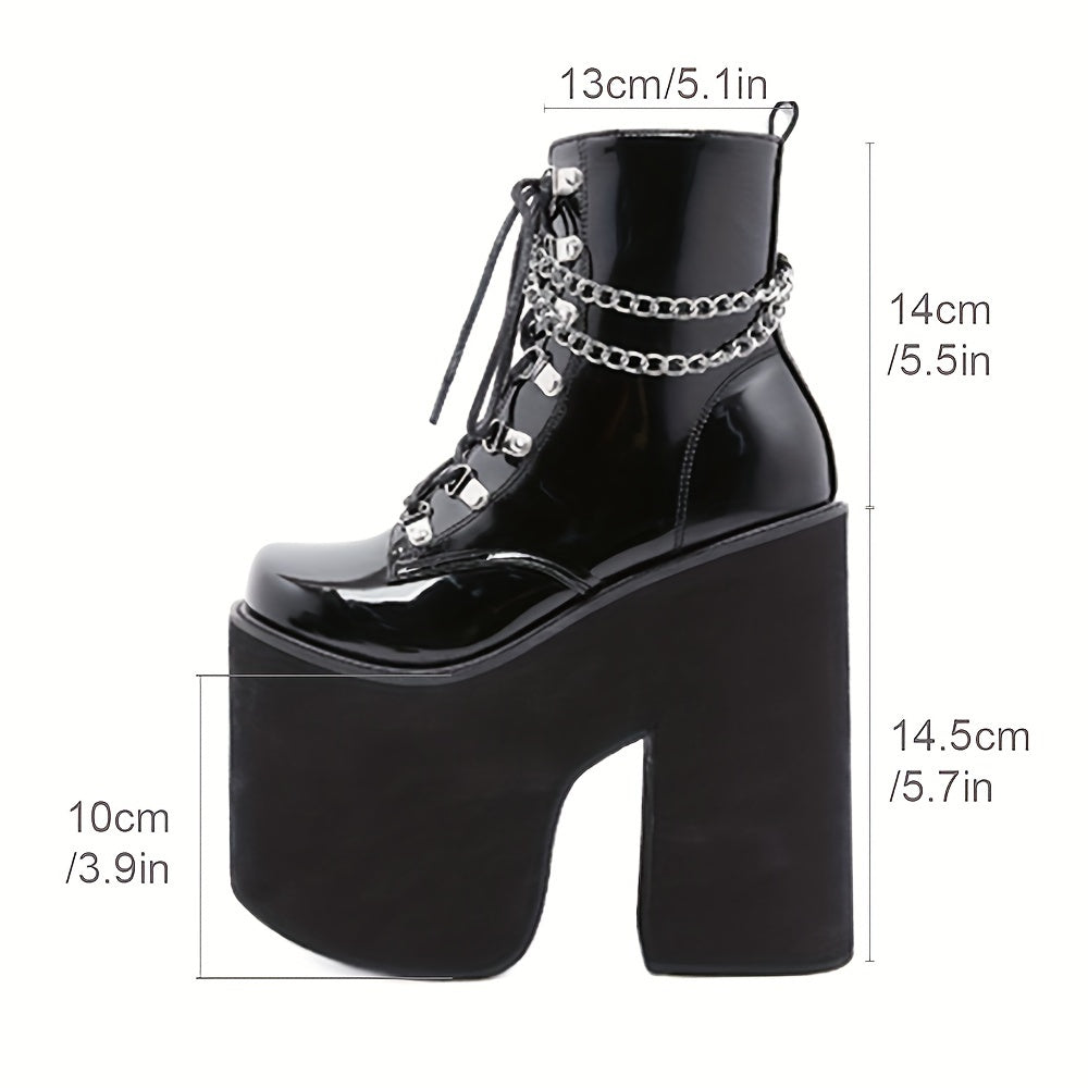 Extreme Platform Chain Boots