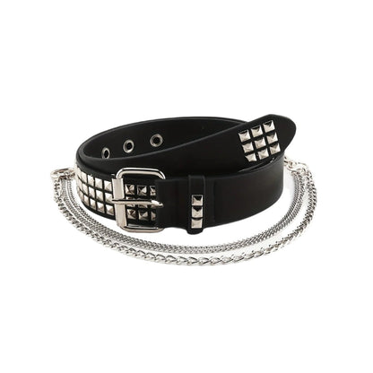 Studded Chain Belt