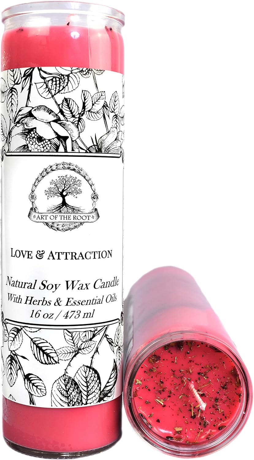 Love & Attraction 7 Day Soy Spell Candle