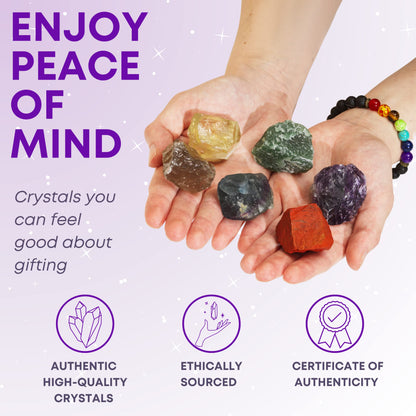 Zodiac Crystal Healing Stone Gift Set