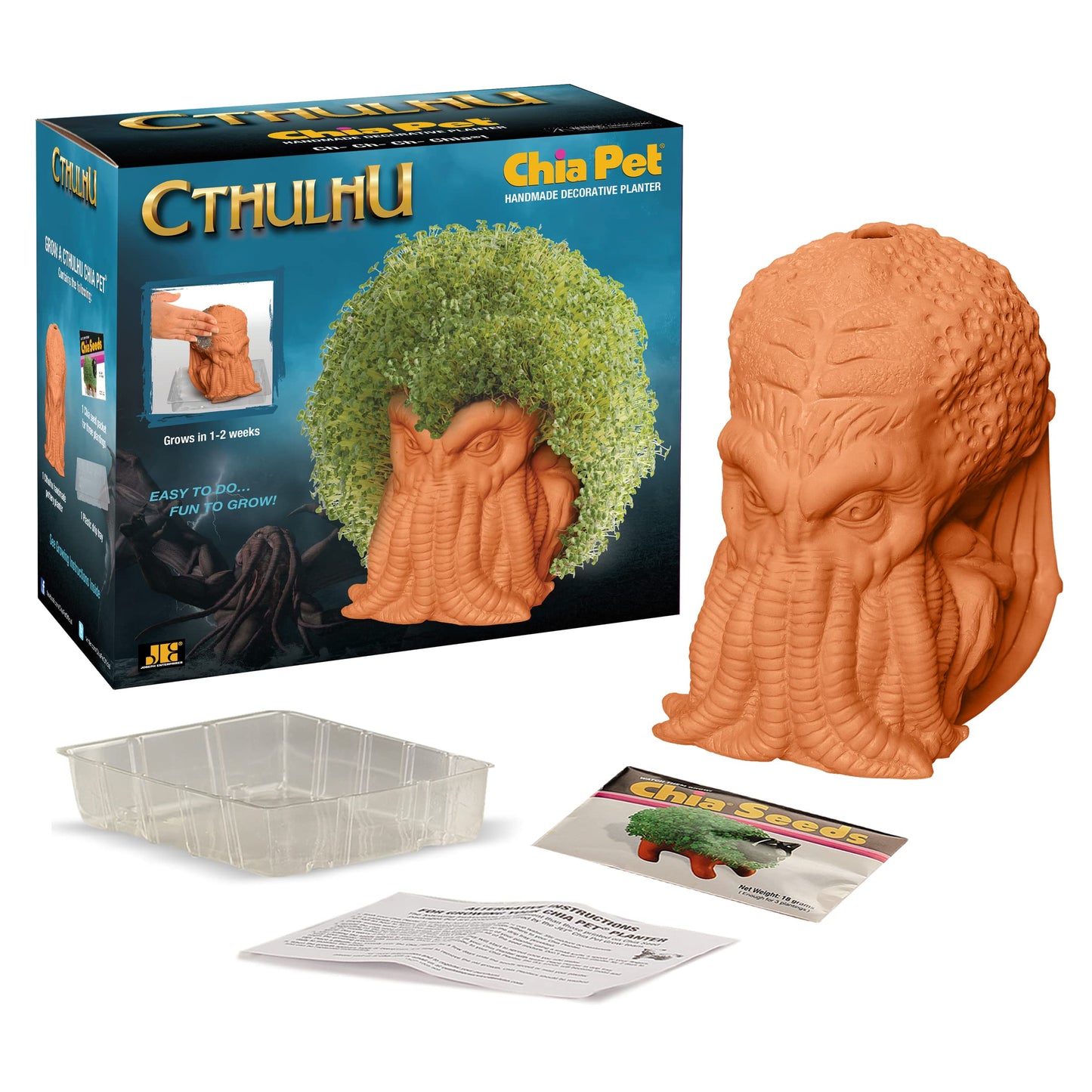 Spooky Chia Pets