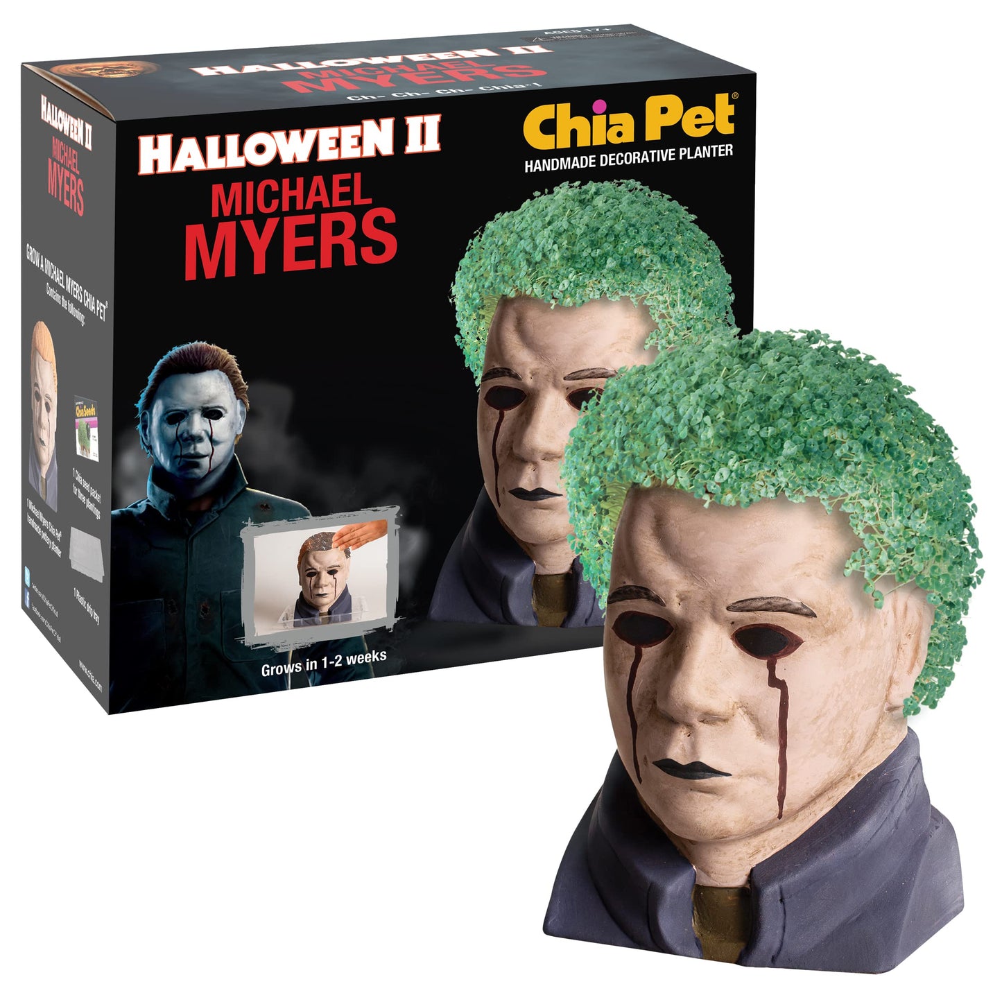 Spooky Chia Pets