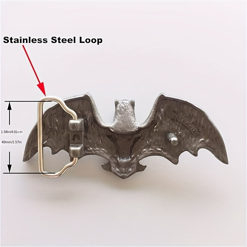 Vintage Bat Belt Buckle