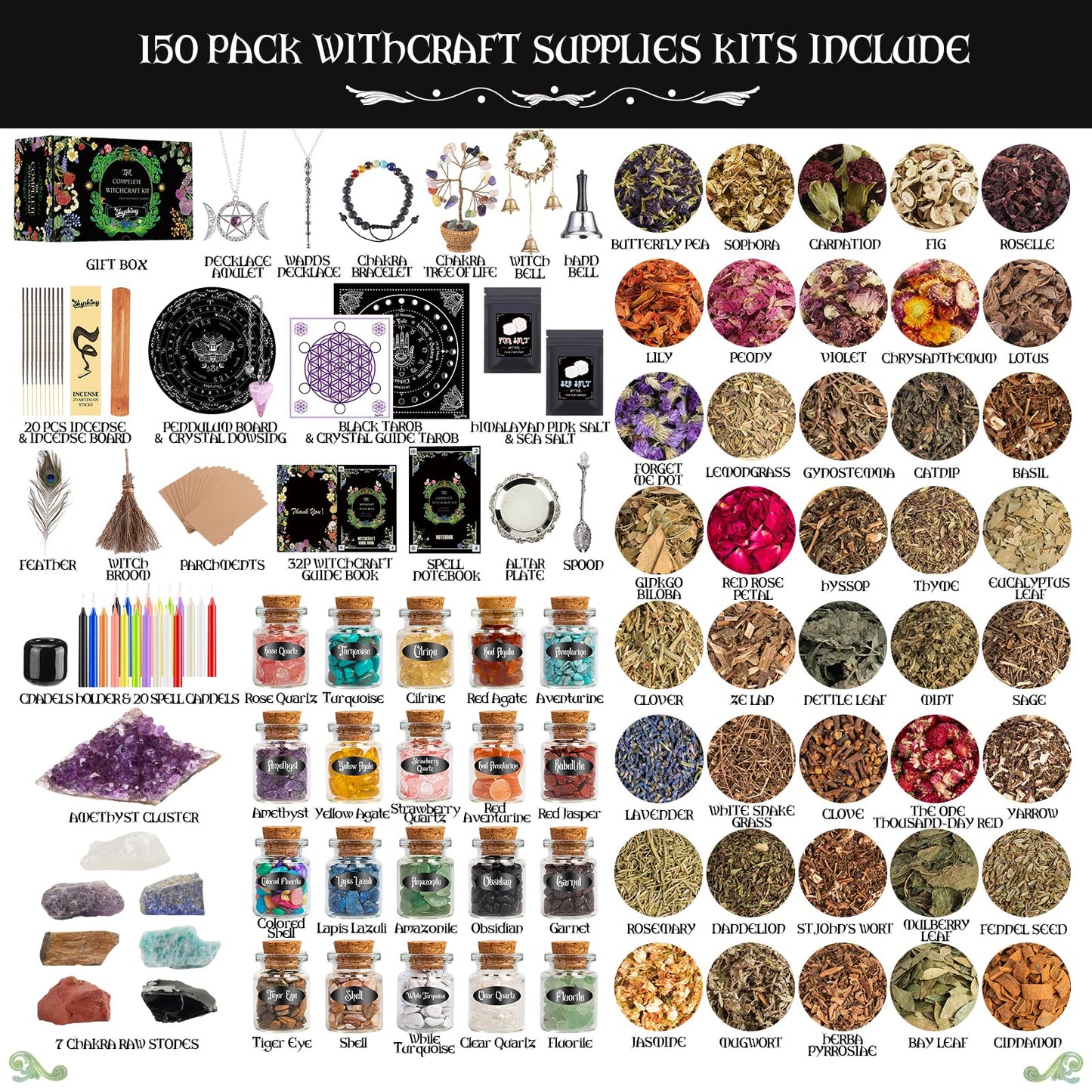 Witchcraft Supplies Kit