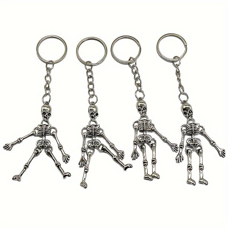 Dancing Skeleton Keychain