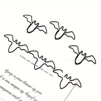 Bat-Shaped Paper Clips