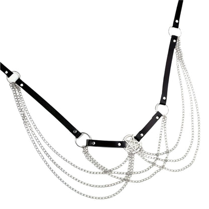 Pentagram Chain Belt