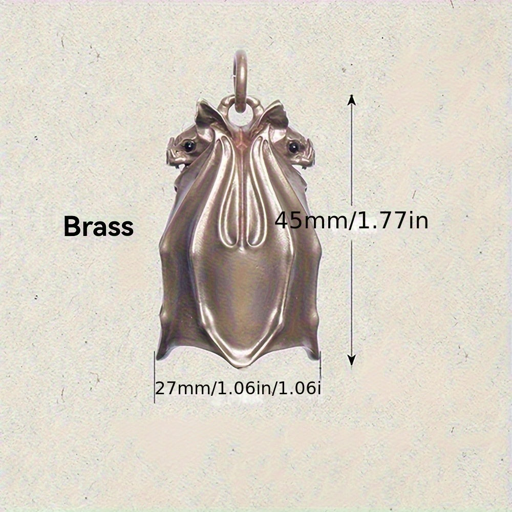 Brass Bat Gremlin Bell