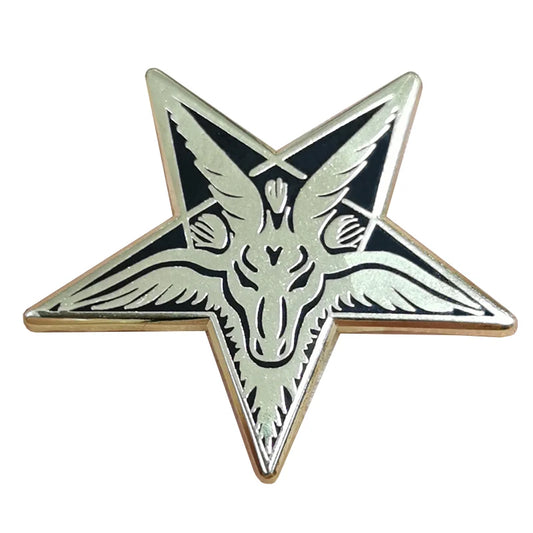 Baphomet Enamel Pin