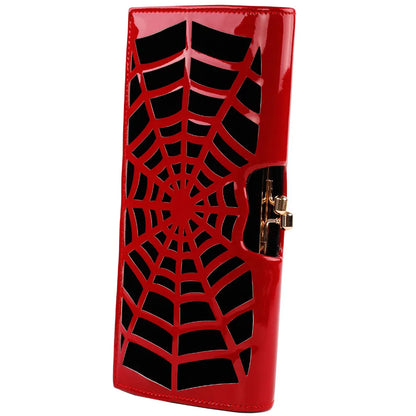 Spiderweb Clutch Hand and Shoulder Bag