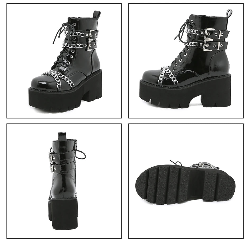 Metal Baddie Boots