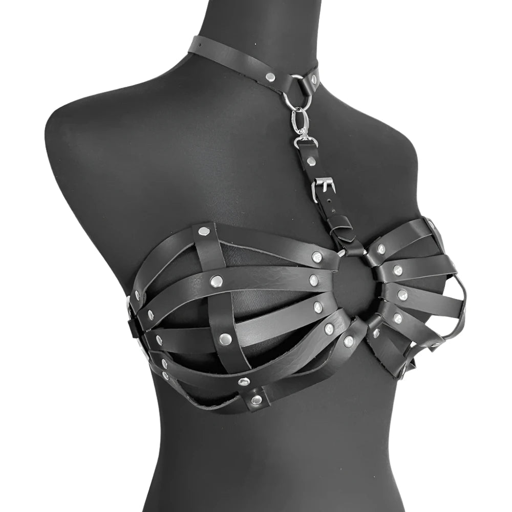 Gothic Chest Ring Harness