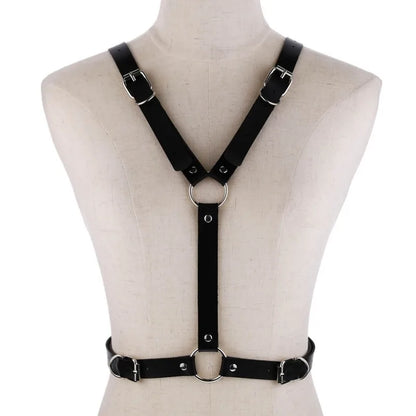 Black Gothic Wings Harness