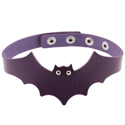 Purple Punk Choker Necklace