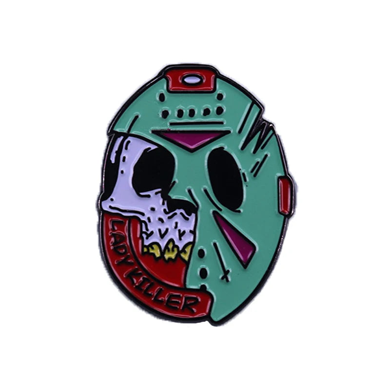 Cult Classic Horror Movie Enamel Pins