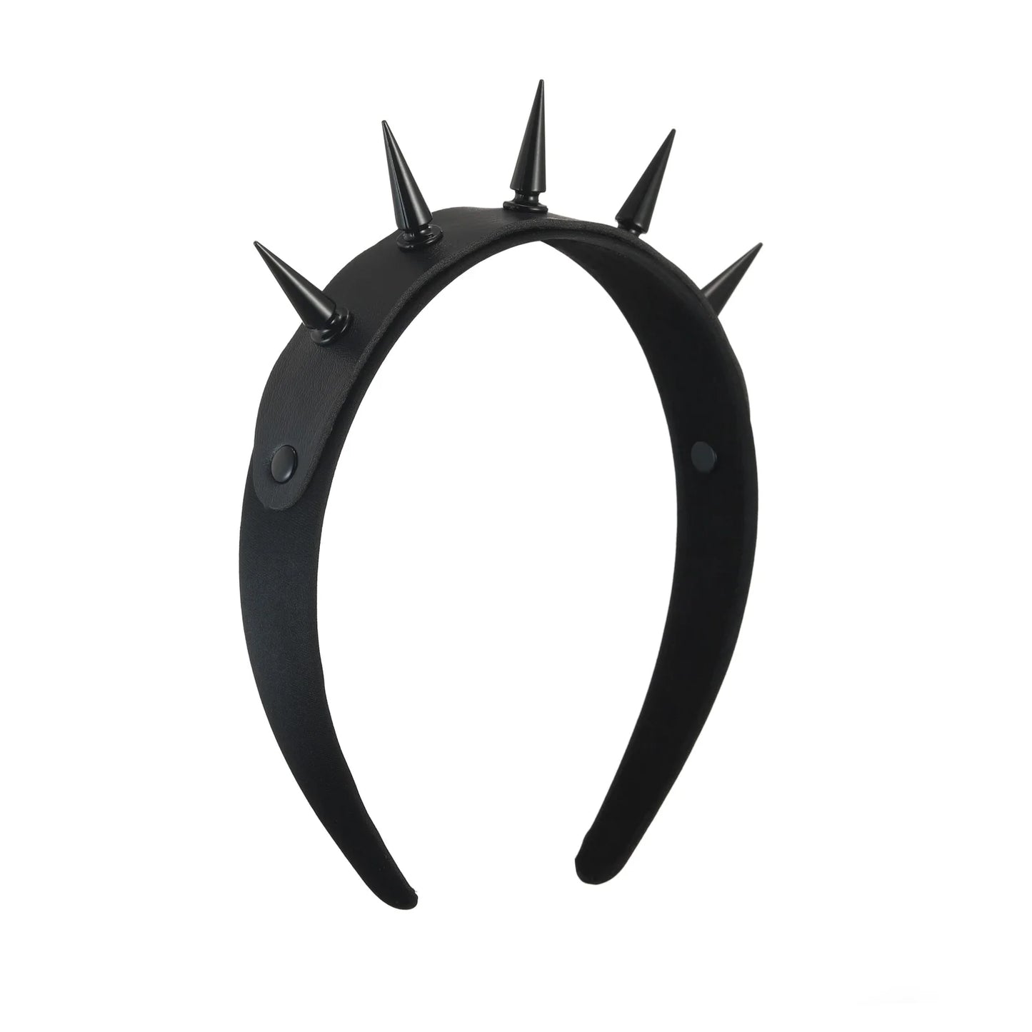 Black Spiked Head Band