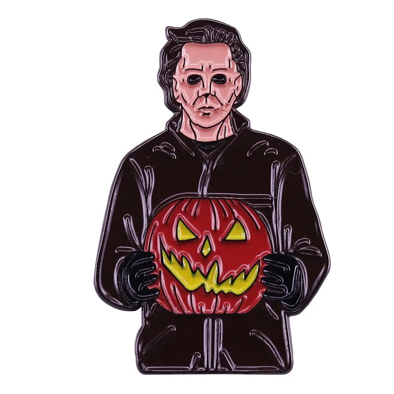 Cult Classic Horror Movie Enamel Pins